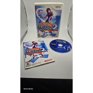 Dance Dance Revolution: Hottest Party 2 (Nintendo Wii, 2008) CIB Complete Tested